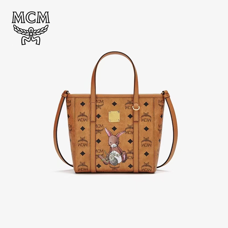 J5 MCM小虎菜篮子出货了2022最新版吉祥物超级好看的款，原版五金配件高品质实用百搭轻便好用款尺码19：19：9