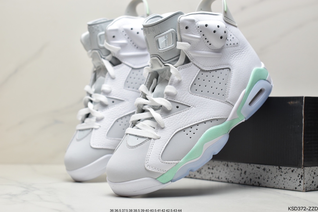 480 公司级 Air Jordan 6 Retro ”Mint Foam” 高帮 薄荷泡泡 AJ6 乔丹6代 DQ4914-103