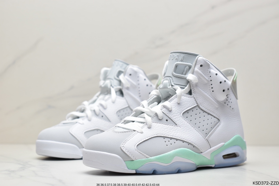 480 公司级 Air Jordan 6 Retro ”Mint Foam” 高帮 薄荷泡泡 AJ6 乔丹6代 DQ4914-103