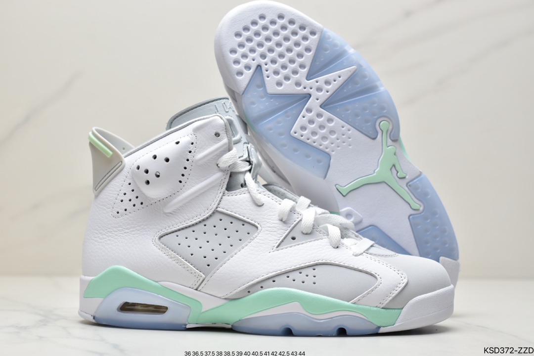 480 公司级 Air Jordan 6 Retro ”Mint Foam” 高帮 薄荷泡泡 AJ6 乔丹6代 DQ4914-103