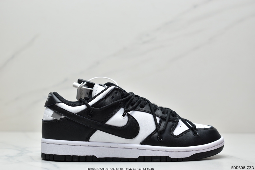 340 Nike SB Dunk Low Lot”Black/White”扣篮系列低帮经典百搭休闲运动板鞋CT0856-103