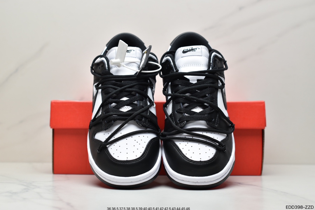 340 Nike SB Dunk Low Lot”Black/White”扣篮系列低帮经典百搭休闲运动板鞋CT0856-103