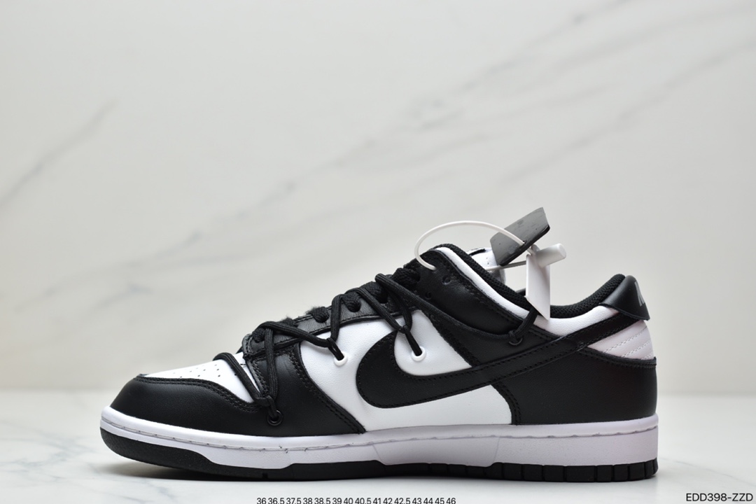 340 Nike SB Dunk Low Lot”Black/White”扣篮系列低帮经典百搭休闲运动板鞋CT0856-103