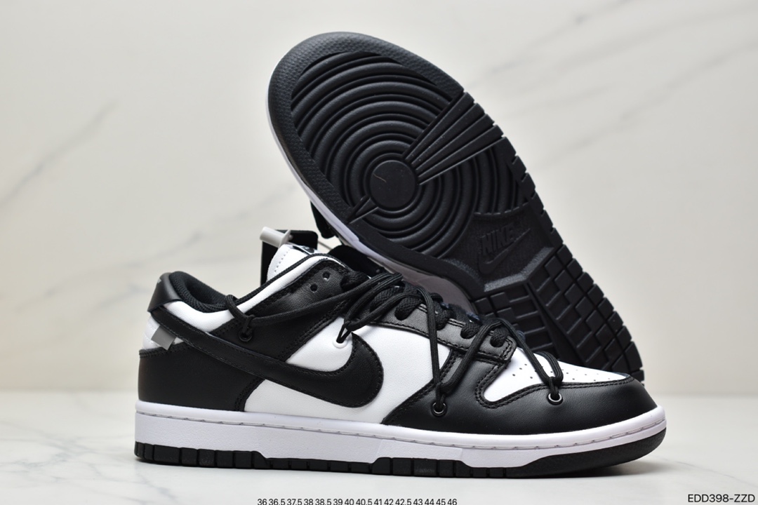 340 Nike SB Dunk Low Lot”Black/White”扣篮系列低帮经典百搭休闲运动板鞋CT0856-103