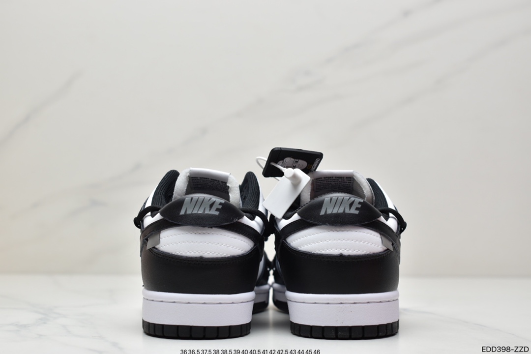340 Nike SB Dunk Low Lot”Black/White”扣篮系列低帮经典百搭休闲运动板鞋CT0856-103