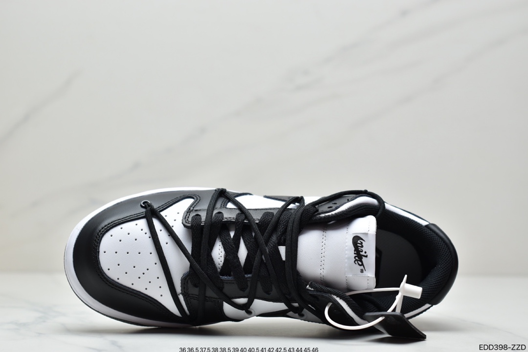 340 Nike SB Dunk Low Lot”Black/White”扣篮系列低帮经典百搭休闲运动板鞋CT0856-103