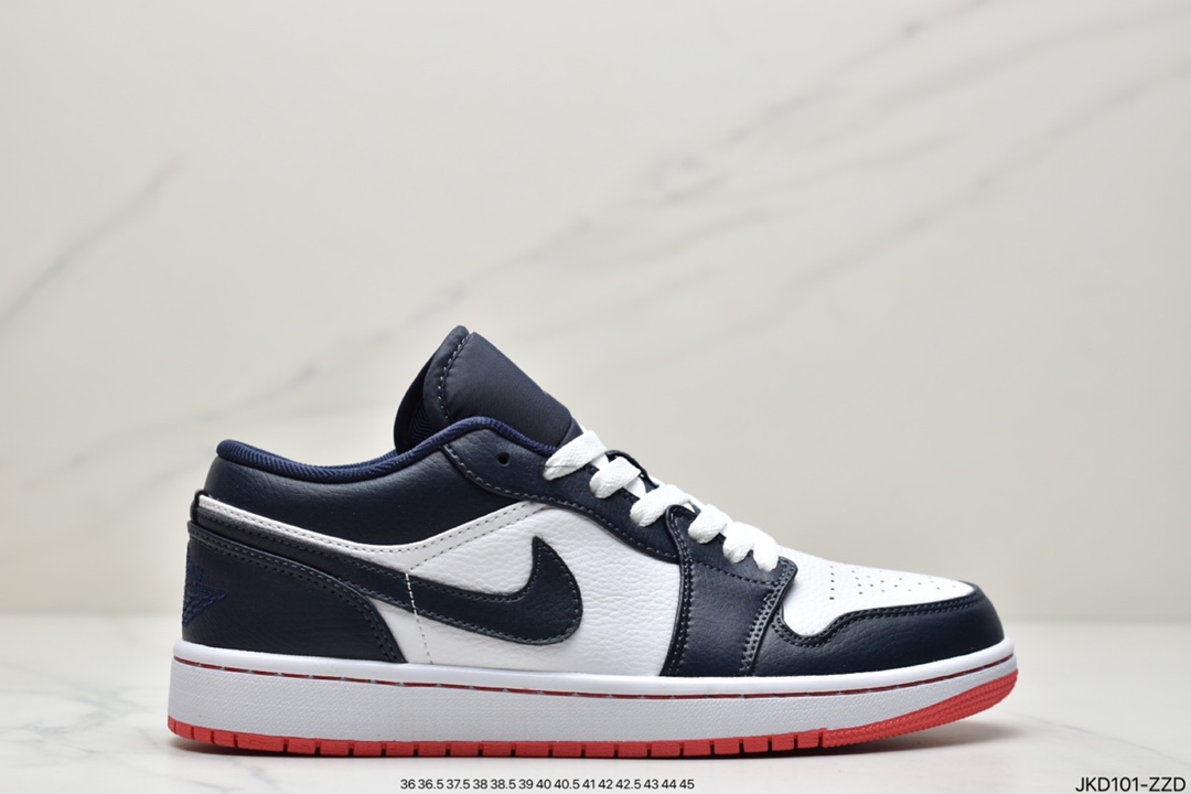 160 公司级Air Jordan 1 Low AJ1乔1低帮休闲板鞋 553558-128