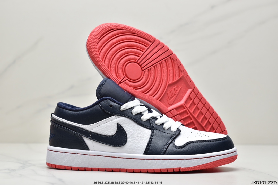 160 公司级Air Jordan 1 Low AJ1乔1低帮休闲板鞋 553558-128