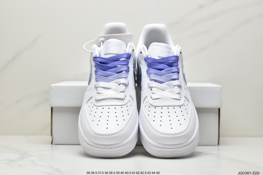 180 公司级耐克NK Air Force 1 空军一号 蓝紫涂鸦 官方同步 DH2920-111