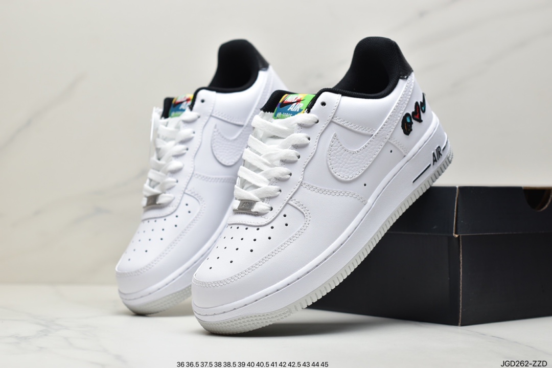 180 公司级耐克Nike Air Force 1 Low 空军一号 低帮百搭休闲运动板鞋 DC8887-100