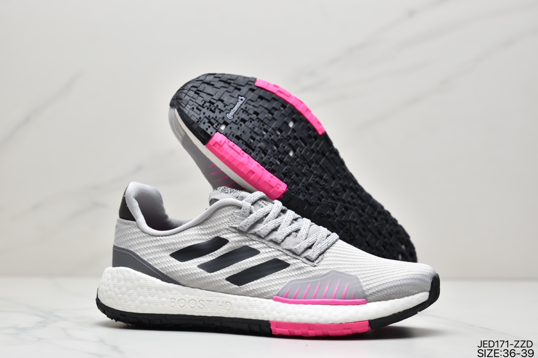 Pulse Boost hd Wnte U retro casual all-match sports running shoes EH1473