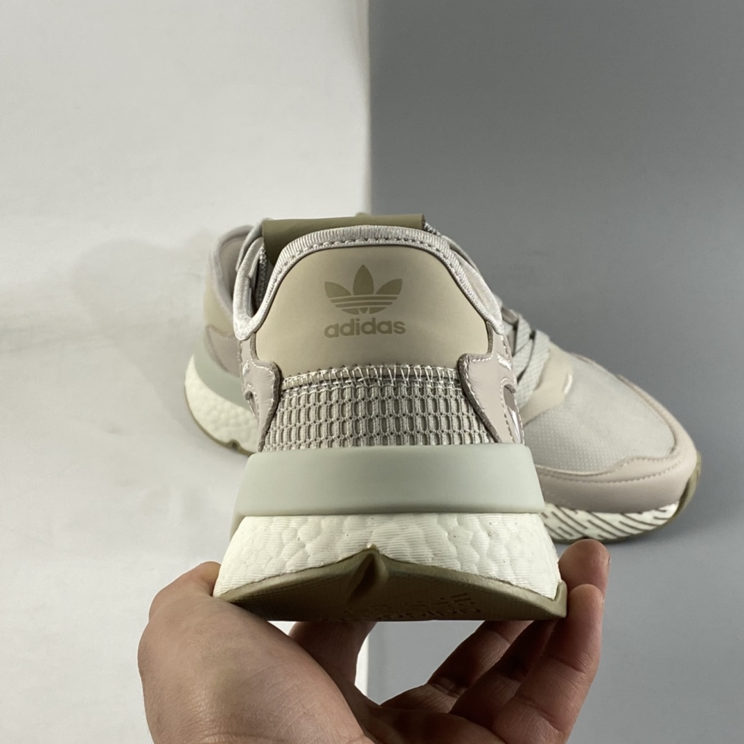 P180 Adidas Nite Jogger Boost 阿迪夜行者爆米花大底复古跑鞋 FV1323