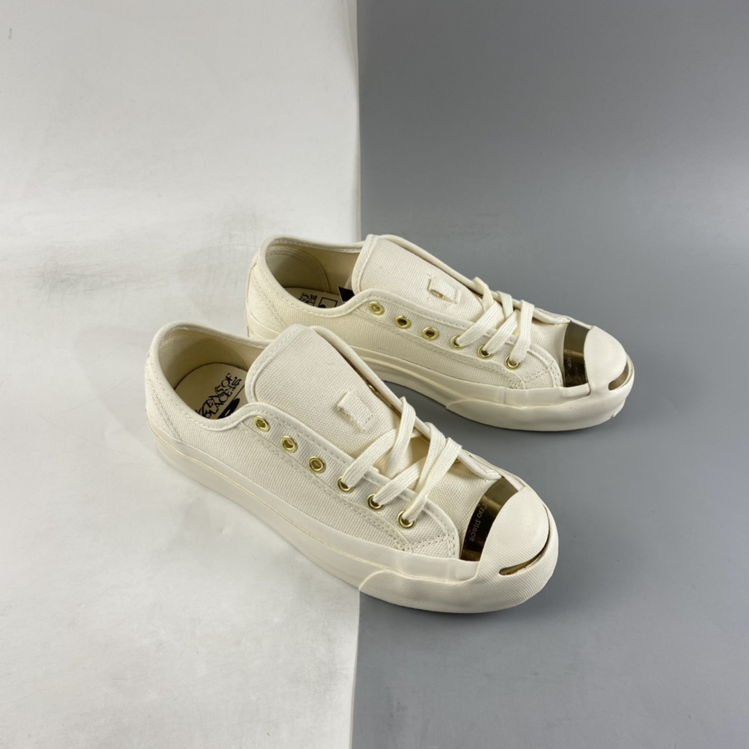 Converse Jack Purcell Tiger Year Limited Series Golden Tiger Opening Smile Low-Top Shoes 164058C