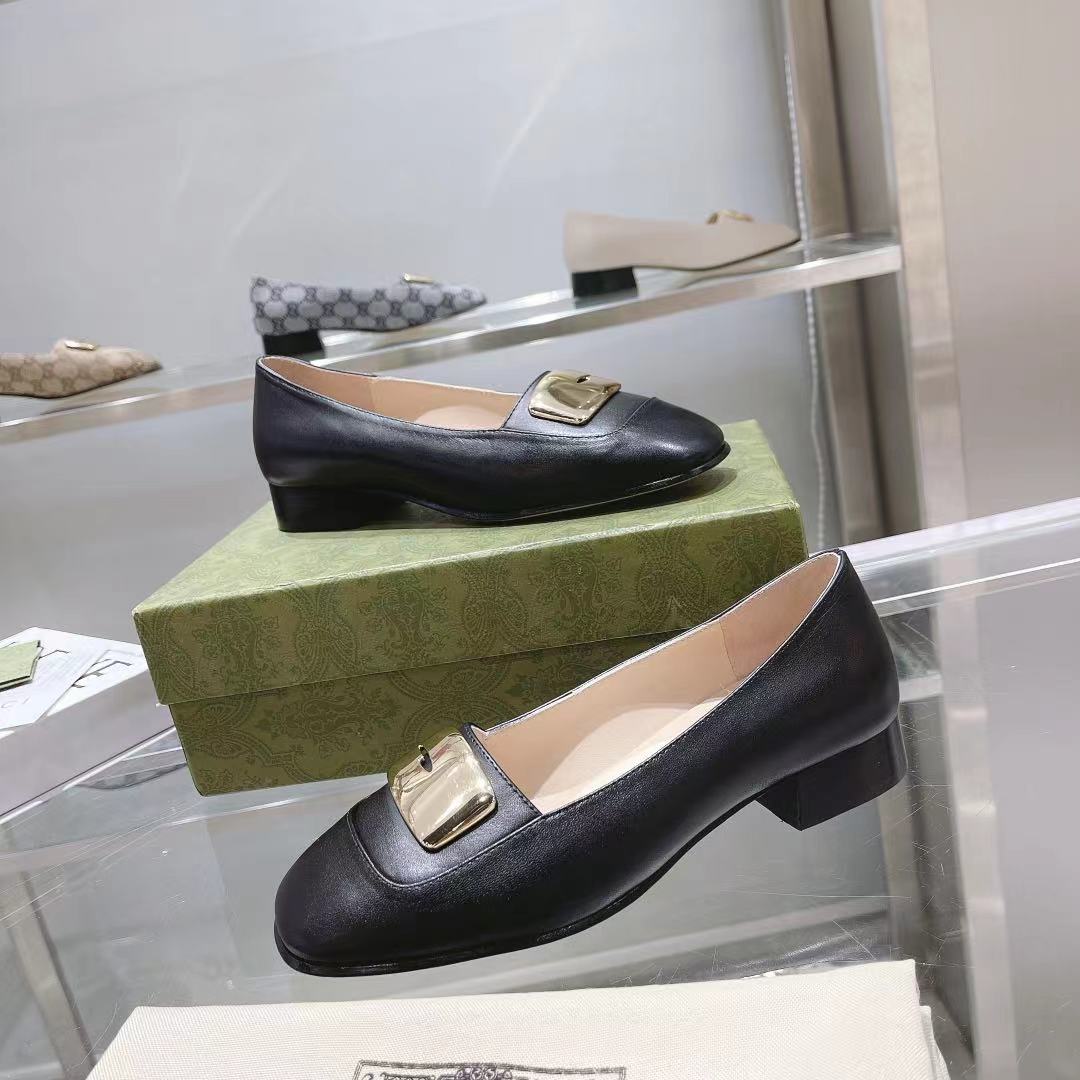 "Stock a largo plazo 》GUCCI Gucci modelos de explosión de moda de primavera zapatos de boca poco pro