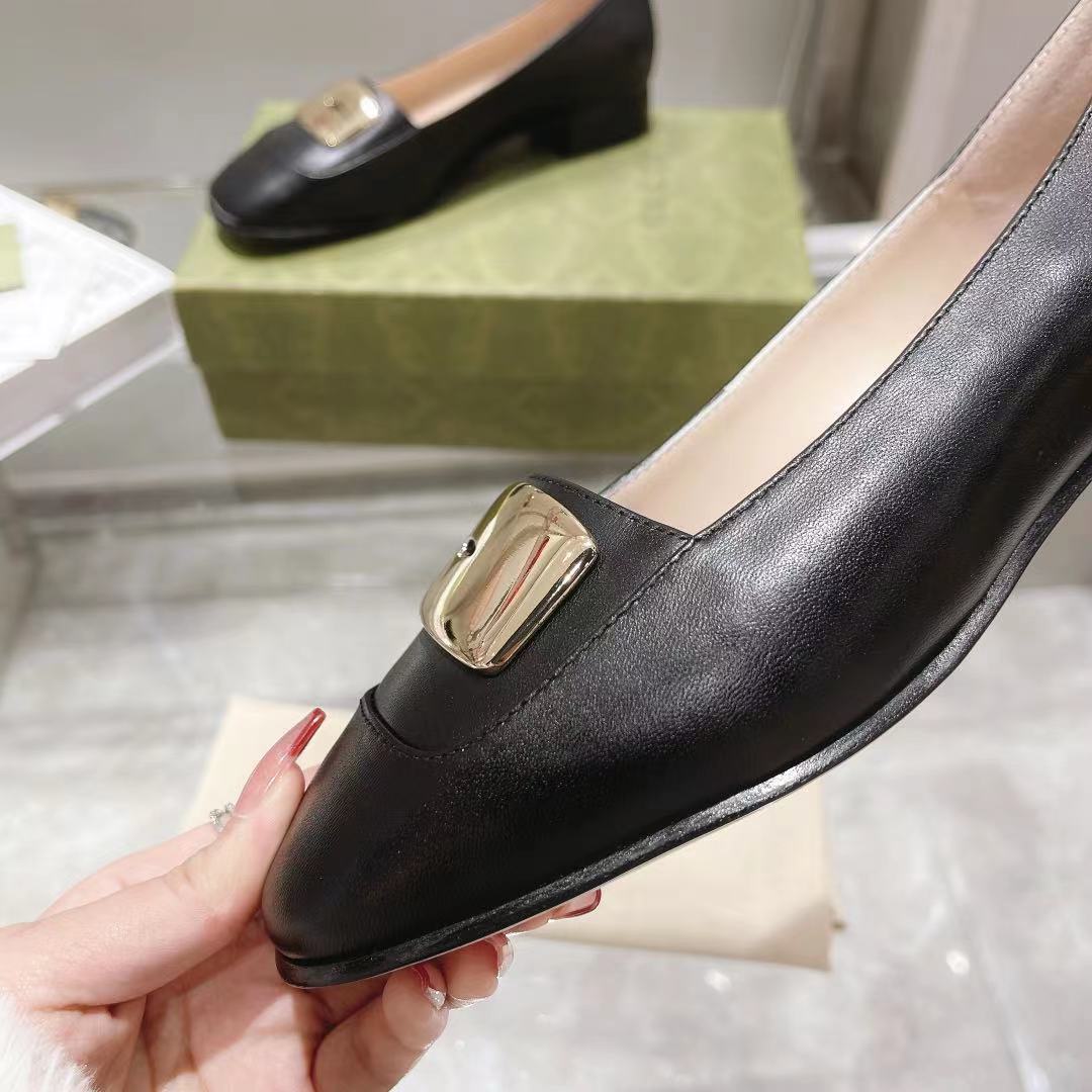 "Stock a largo plazo 》GUCCI Gucci modelos de explosión de moda de primavera zapatos de boca poco pro