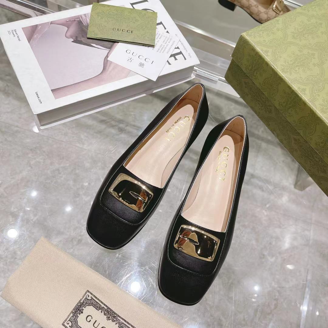"Stock a largo plazo 》GUCCI Gucci modelos de explosión de moda de primavera zapatos de boca poco pro