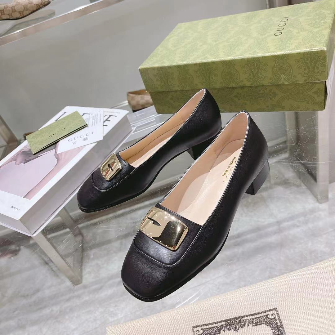 "Stock a largo plazo 》GUCCI Gucci modelos de explosión de moda de primavera zapatos de boca poco pro
