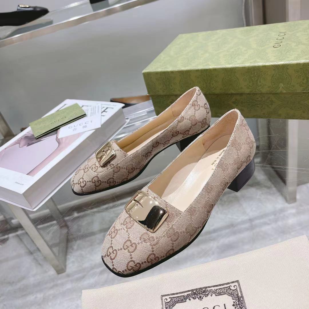 "Stock a largo plazo 》GUCCI Gucci modelos de explosión de moda de primavera zapatos de boca poco pro