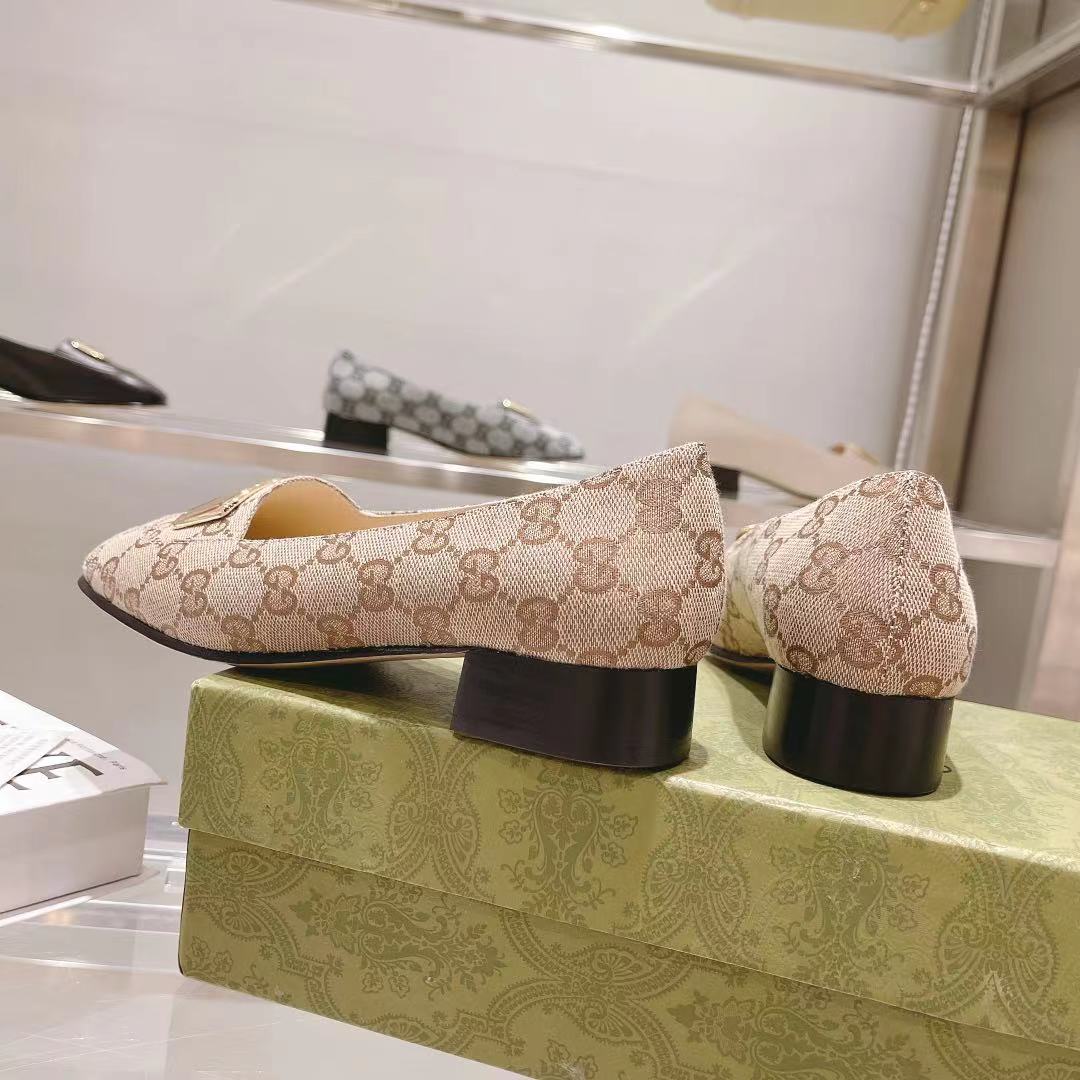 "Stock a largo plazo 》GUCCI Gucci modelos de explosión de moda de primavera zapatos de boca poco pro