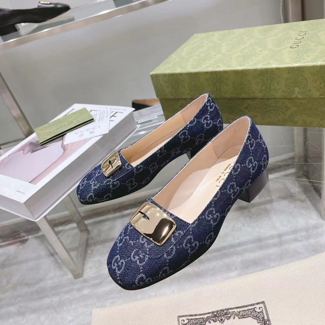 "Stock a largo plazo 》GUCCI Gucci modelos de explosión de moda de primavera zapatos de boca poco pro