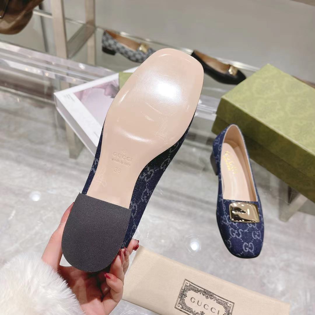 "Stock a largo plazo 》GUCCI Gucci modelos de explosión de moda de primavera zapatos de boca poco pro