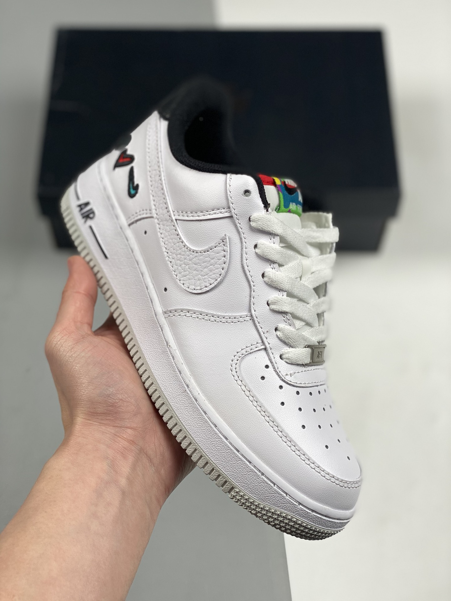 Nike Air Force 1 Low Air Force One, horma y papel originales, forma auténtica de Air Force, enfocado en canales de come…