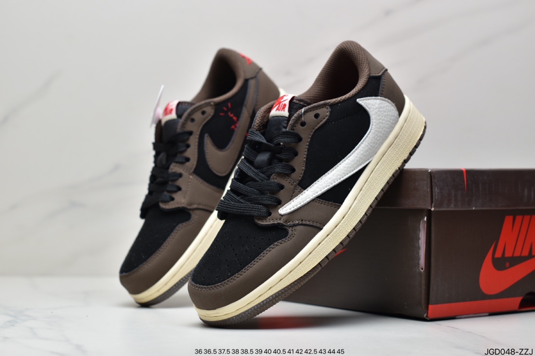 180 公司级Fragment x Travis Scott x Air Jordan 1 AJ1乔1 705329-003