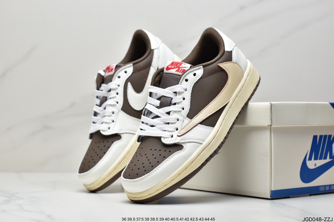 180 公司级Fragment x Travis Scott x Air Jordan 1 AJ1乔1 705329-003