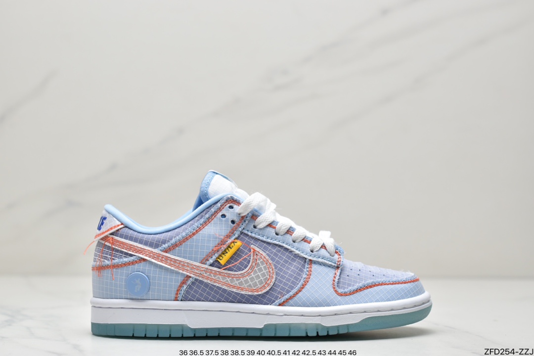 280 Union LA x Nike SB Dunk Low”Blue”扣篮系列低帮休闲运动滑板板鞋“浅蓝联名蓝缝线”DJ9649-400