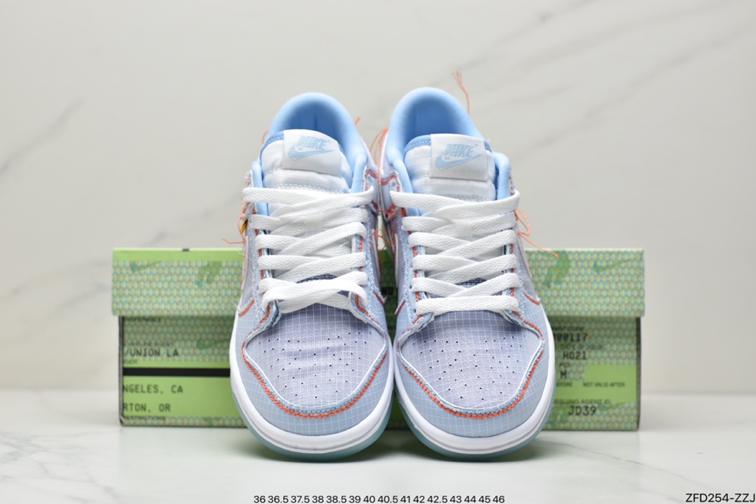 280 Union LA x Nike SB Dunk Low”Blue”扣篮系列低帮休闲运动滑板板鞋“浅蓝联名蓝缝线”DJ9649-400