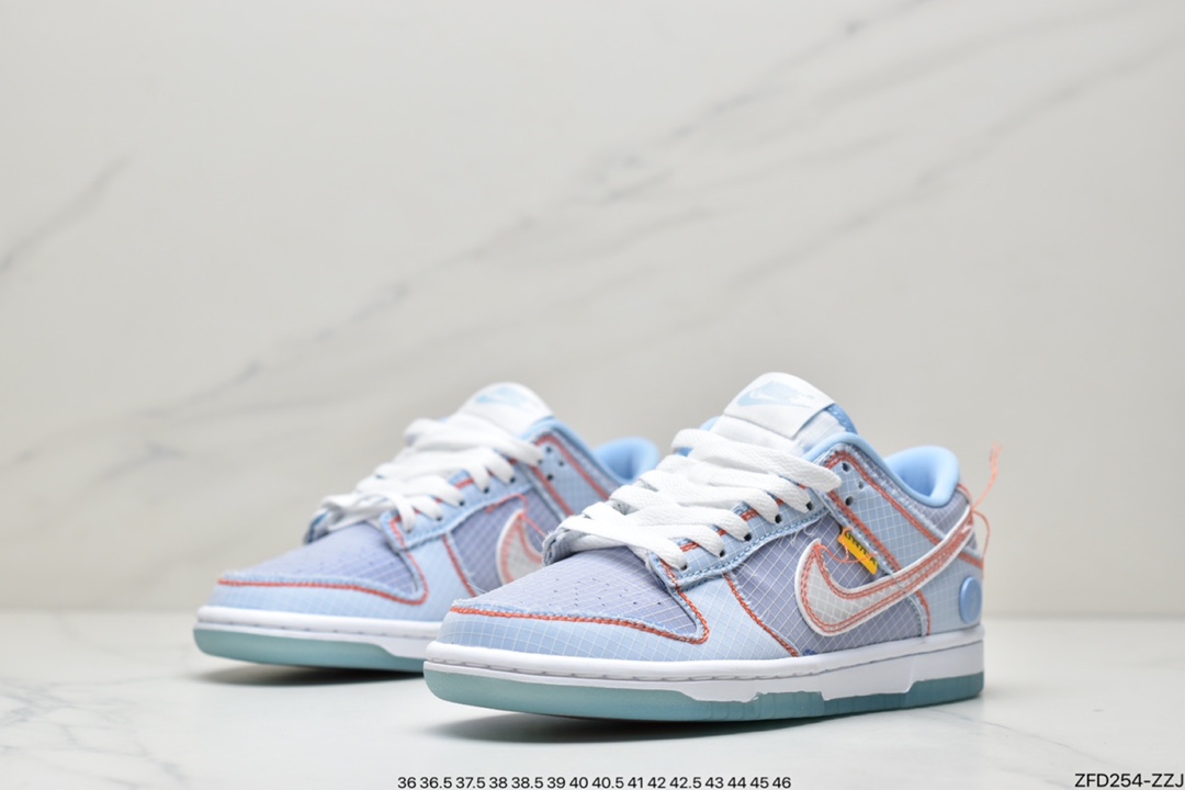 280 Union LA x Nike SB Dunk Low”Blue”扣篮系列低帮休闲运动滑板板鞋“浅蓝联名蓝缝线”DJ9649-400