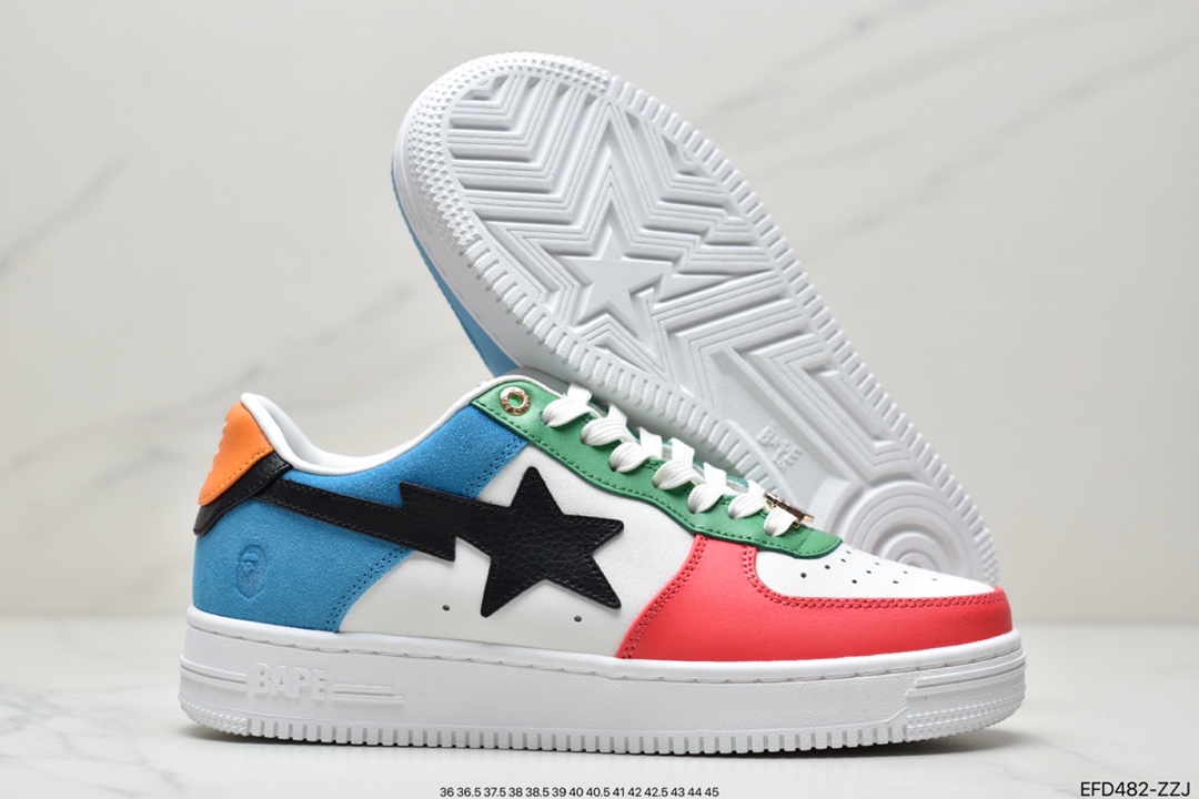 Trend godfather nigo brand Wang Yuan with the same Bape Sta ”Tokyo” classic all-match casual sports sneakers 1H20191048