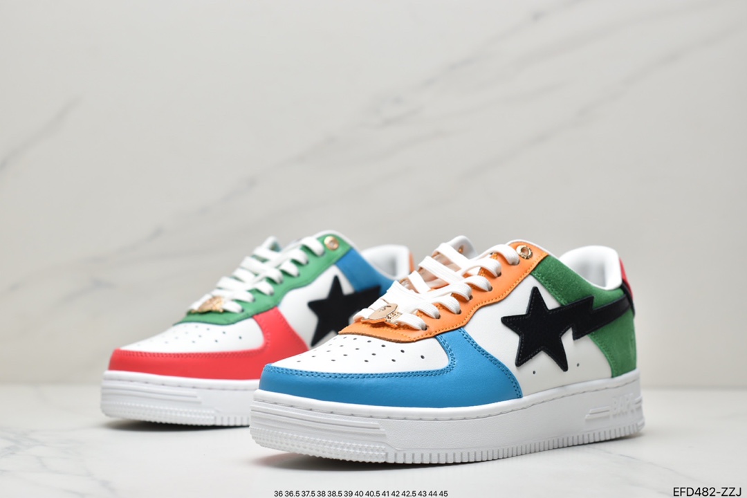 Trend godfather nigo brand Wang Yuan with the same Bape Sta ”Tokyo” classic all-match casual sports sneakers 1H20191048