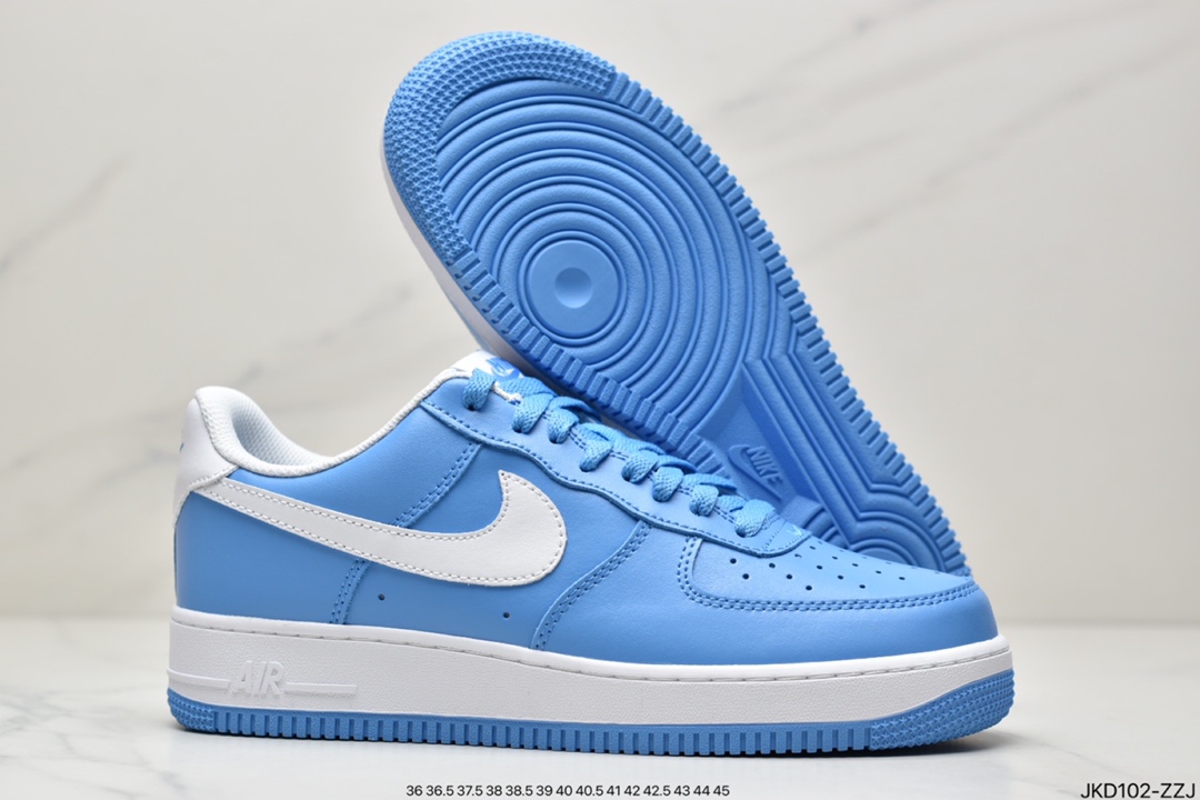 160 Nike Air Force 1’07 Low”University Blue White”空军一号DC2911-400