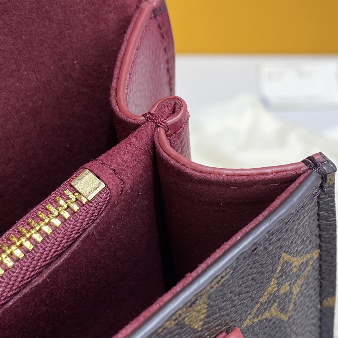 顶级原单VICTOIRE手袋M417314173041732Monogram帆布和精致的小牛皮顶级手工制