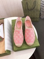 Gucci Buy Shoes Espadrilles Sewing Hemp Rope Knitting Spring Collection