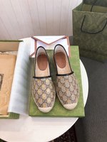Gucci Shoes Espadrilles Sewing Hemp Rope Knitting Spring Collection