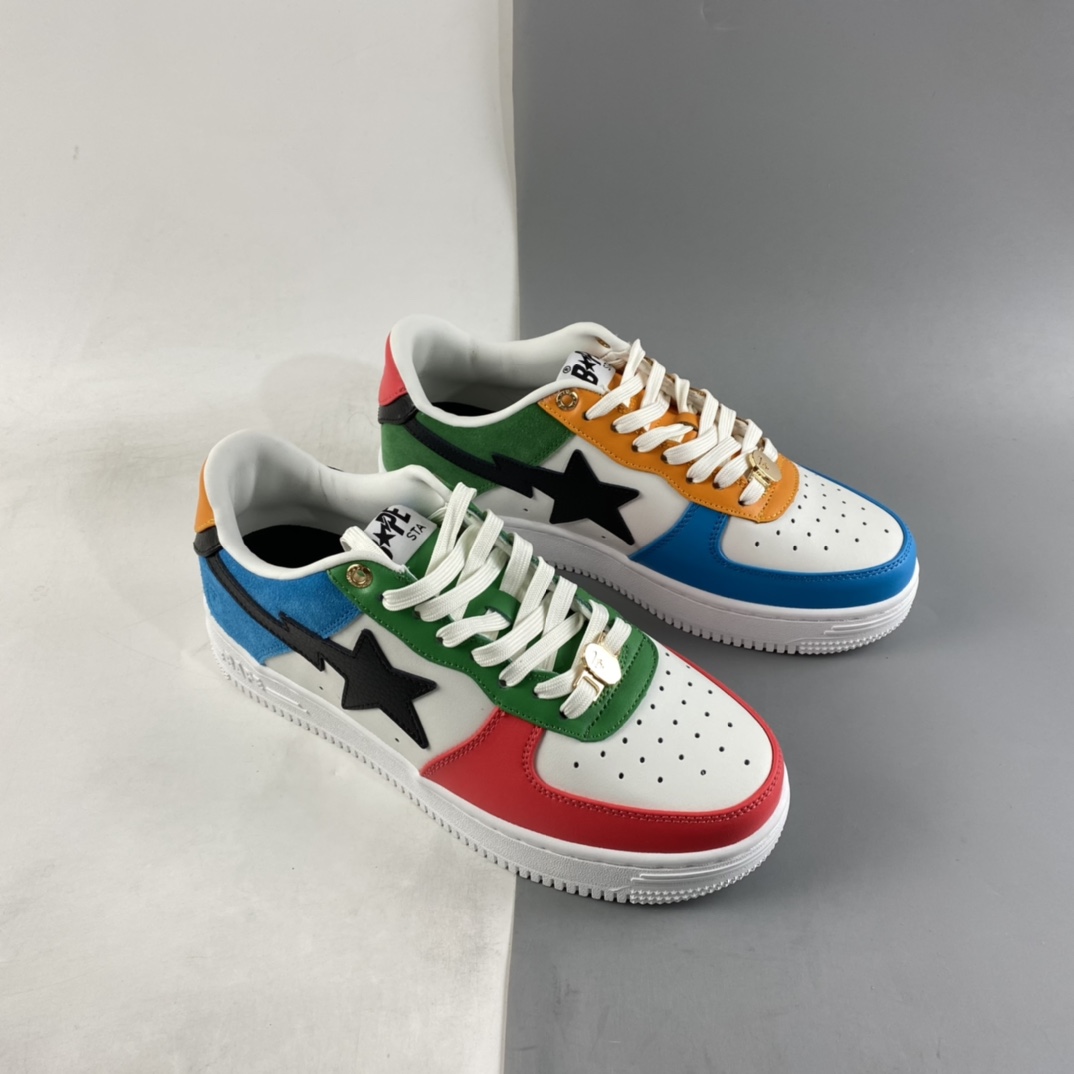 Bape Sta ”Tokyo” trend godfather Nigo brand Wang Yuan with the same ape head classic skateboard all-match casual sports shoes 1H2019048