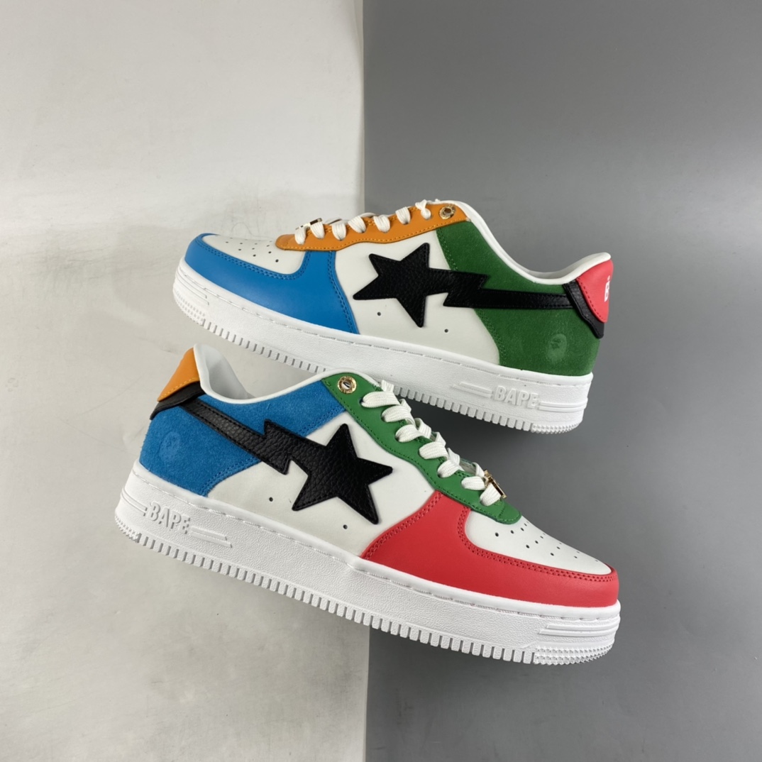 Bape Sta ”Tokyo” trend godfather Nigo brand Wang Yuan with the same ape head classic skateboard all-match casual sports shoes 1H2019048