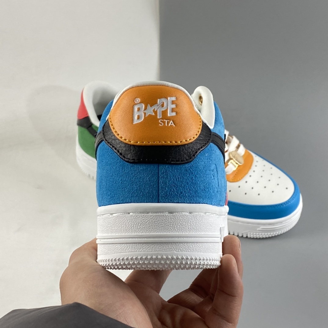 Bape Sta ”Tokyo” trend godfather Nigo brand Wang Yuan with the same ape head classic skateboard all-match casual sports shoes 1H2019048