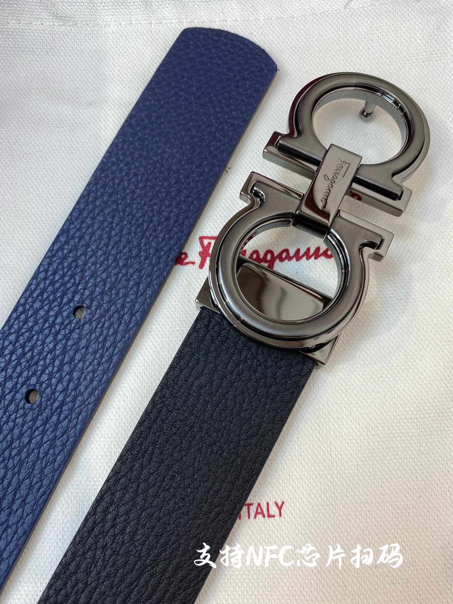 菲拉格慕 Ferragamo 高定典藏奢华工坊高定皮带腰带配饰 #15198410 6
