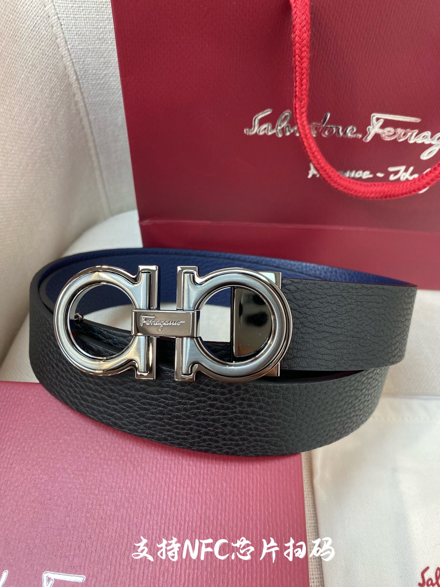 菲拉格慕 Ferragamo 高定典藏奢华工坊高定皮带腰带配饰 #15198410 2