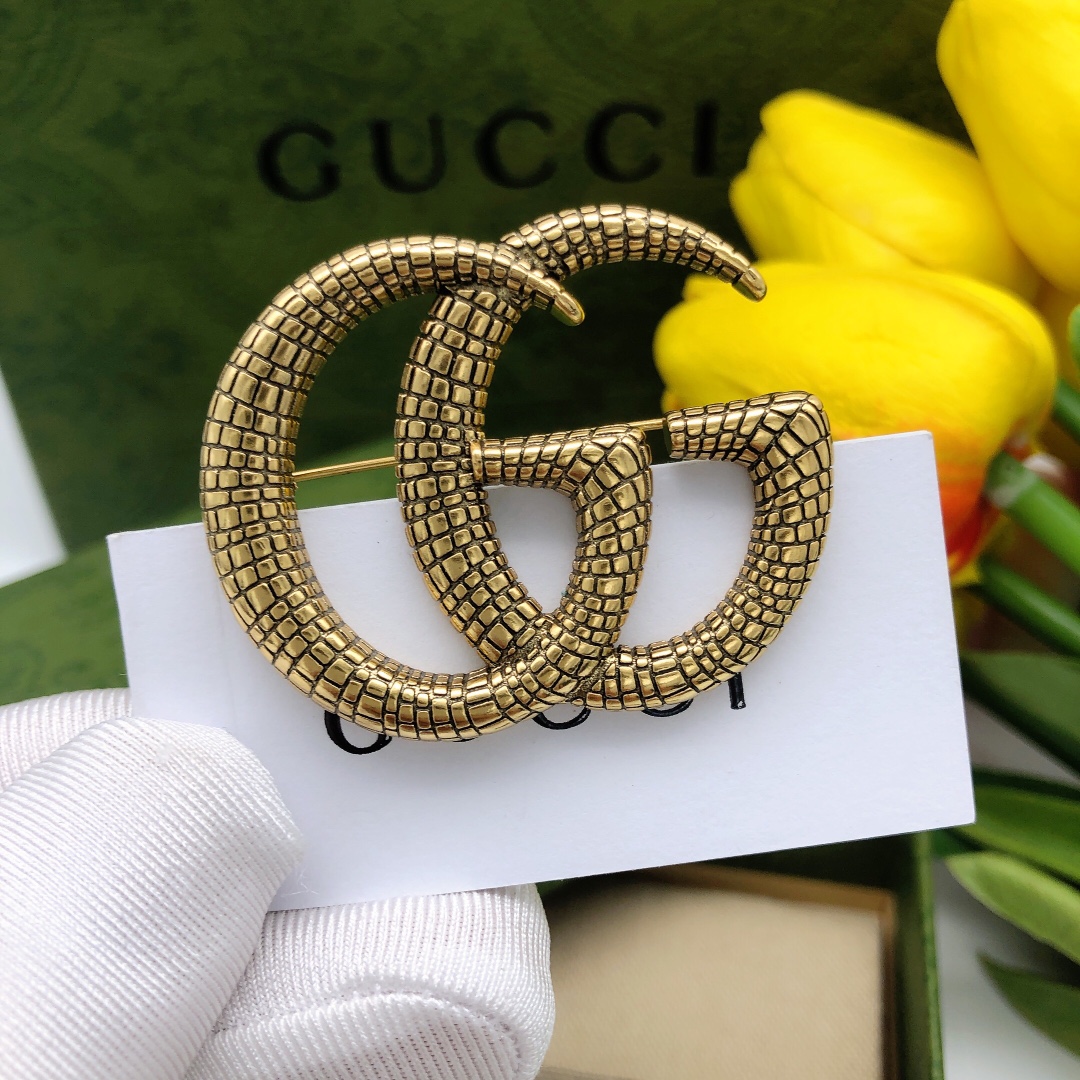 N.º GXZ0010 Pin nuevo de Gucci