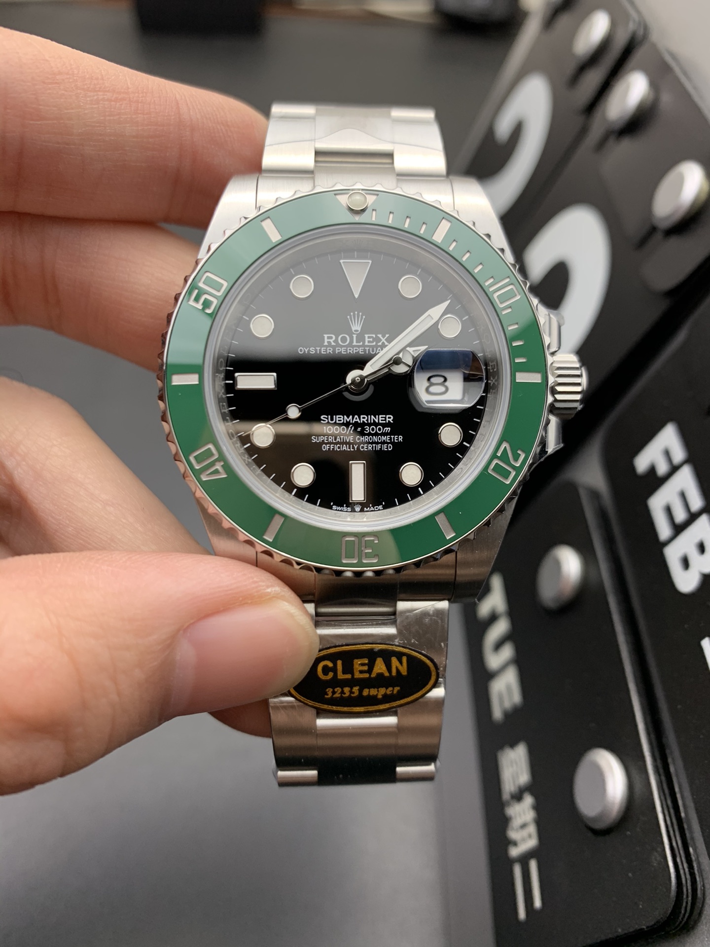 Rolex 3235绿鬼