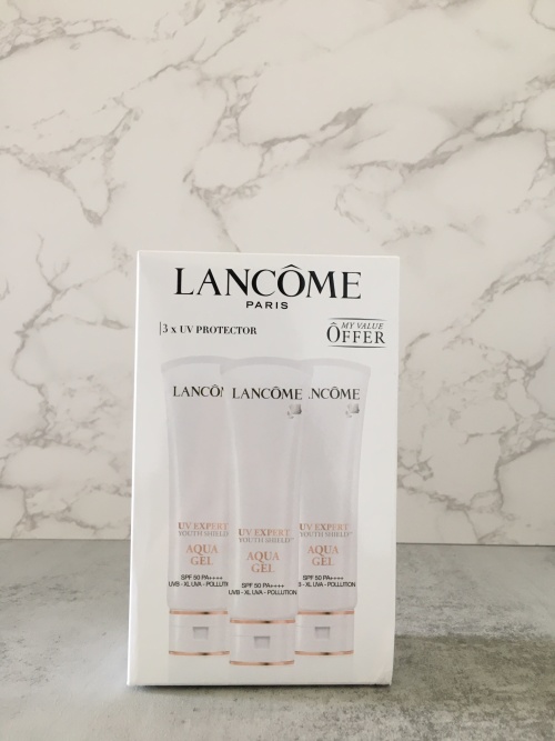 Lancome UV Expert Youth Shield Aqua Gel SPF 50 PA++++ Sunscreen, 50ml x 3 1 Lancome UV Expert Youth Shield Aqua Gel SPF 50 PA++++ Sunscreen, 50ml x 3