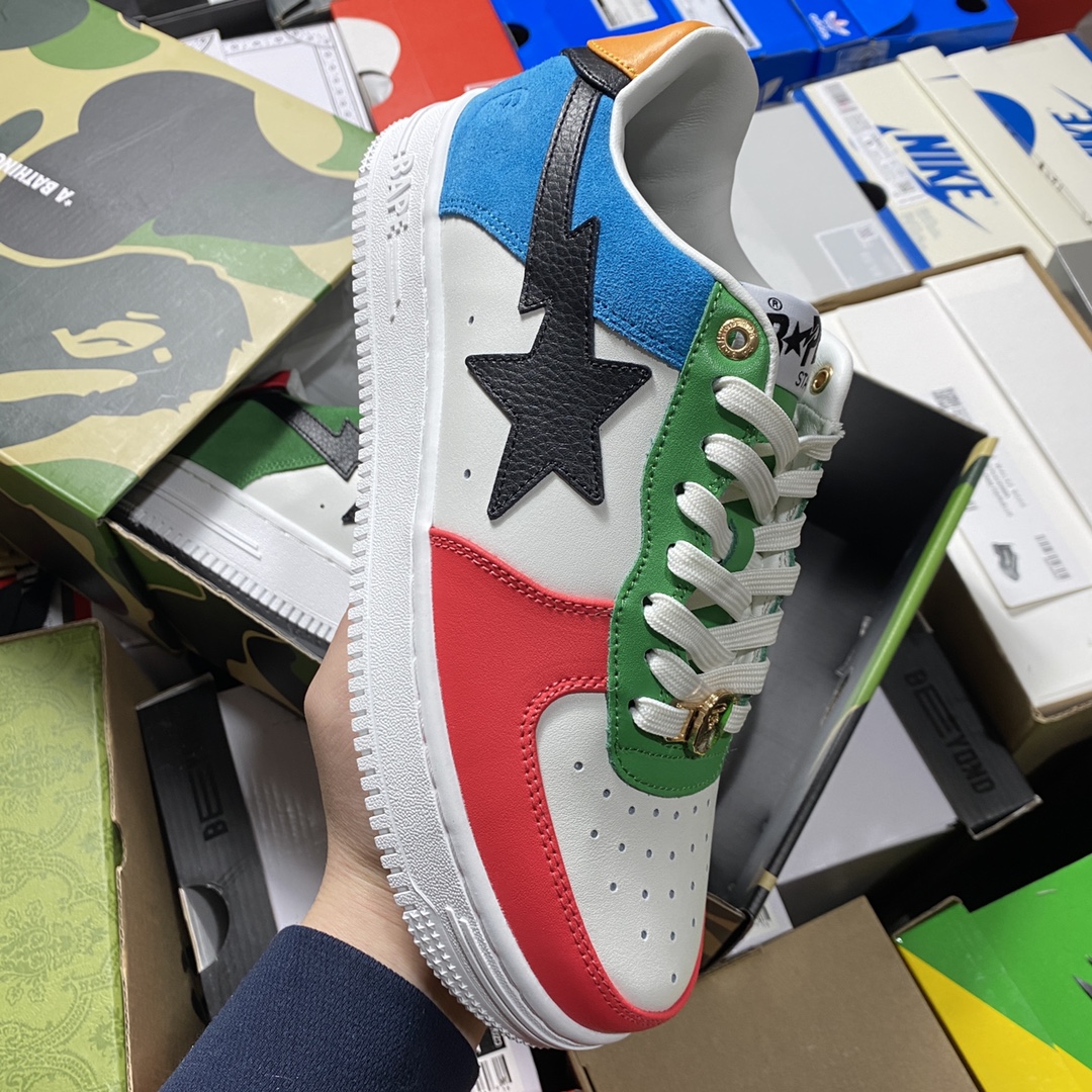 Moda padrino nigo marca Wang Yuan's mismo estilo Bape Sta "Tokyo" zapatillas deportivas casuales, versátiles …