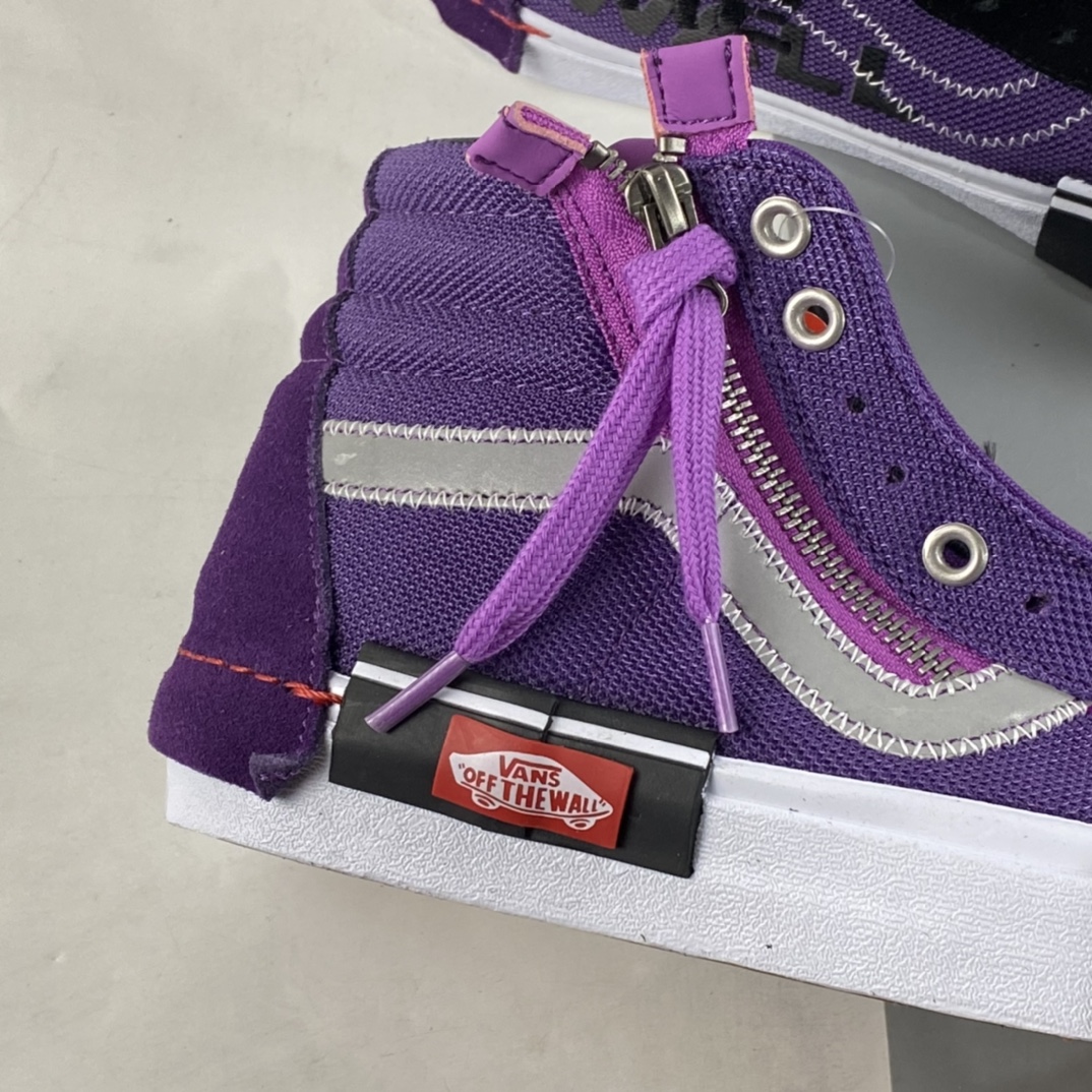 Vans Vault Sk8-Hi Reissue Ca Deconstruction High-Top Canvas Vulcanized Sneakers VN0A3WM1YUW