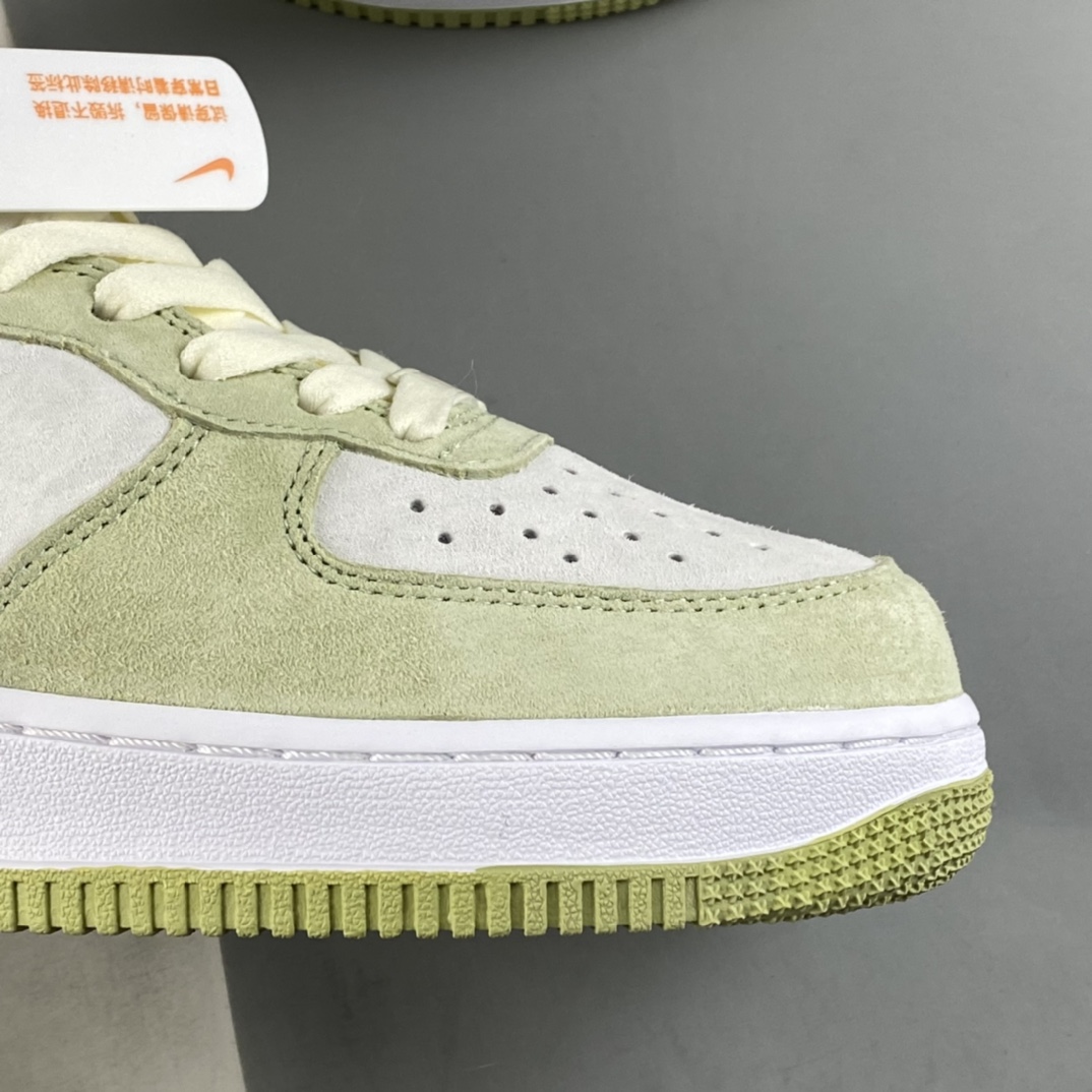 P260 NIKE Air Force 1 Mid ’07 浅绿灰 配色中帮空军一号休闲板鞋 AL6896-558