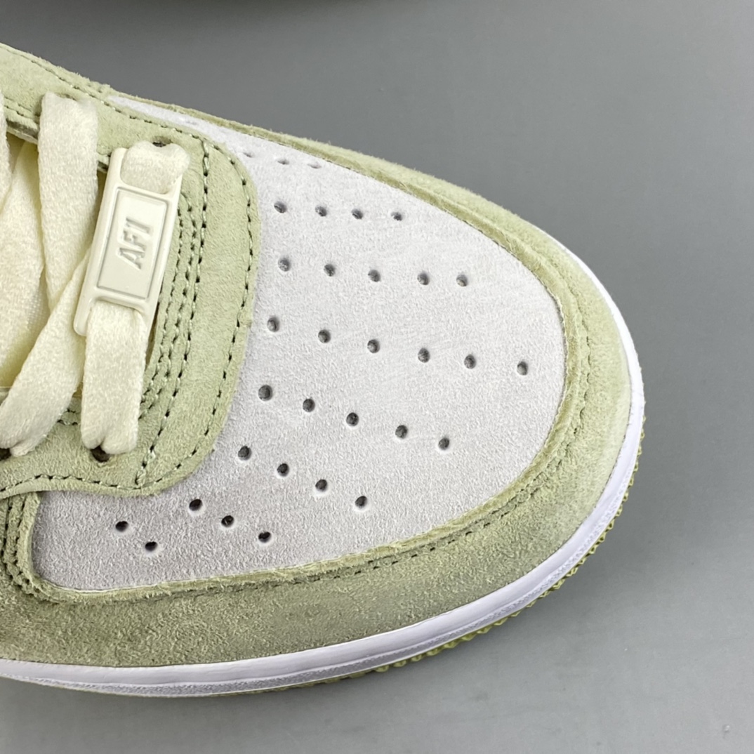 P260 NIKE Air Force 1 Mid ’07 浅绿灰 配色中帮空军一号休闲板鞋 AL6896-558