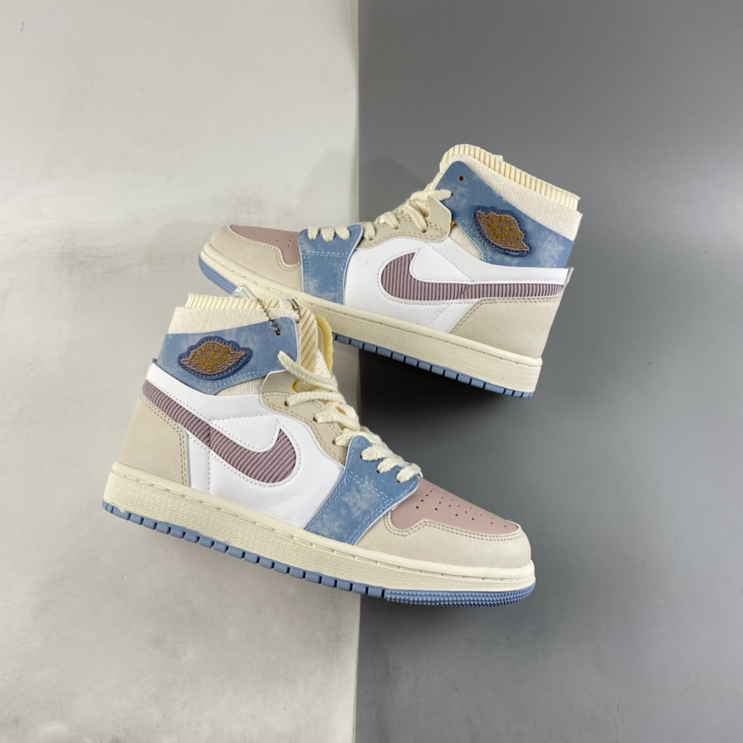 P280 NIKE Wmns Air Jordan 1 Zoom CMFT”Corduroy”AJ1乔丹一代中篮球鞋DQ5092-651